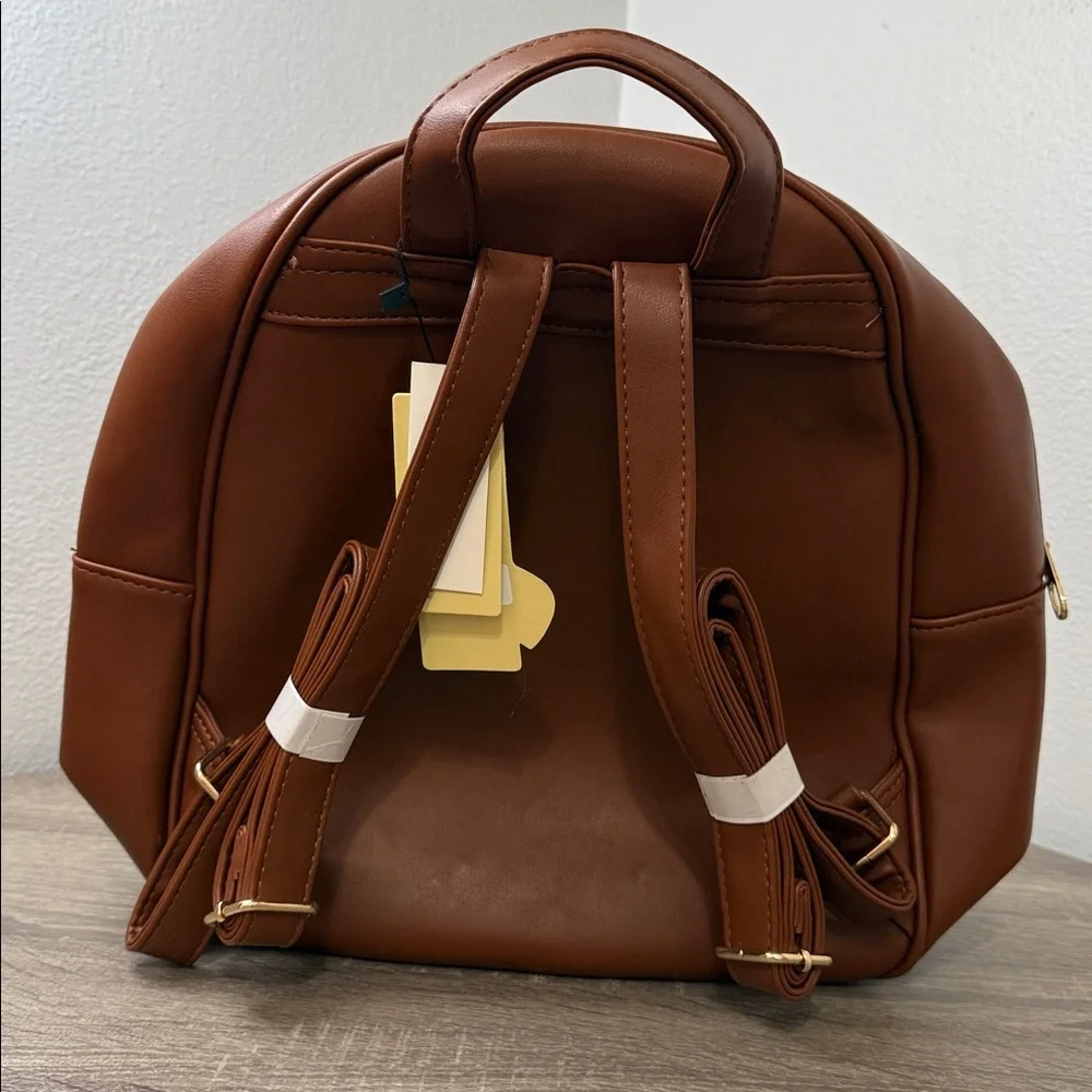 Jolene Couture Brown Large Backpack
